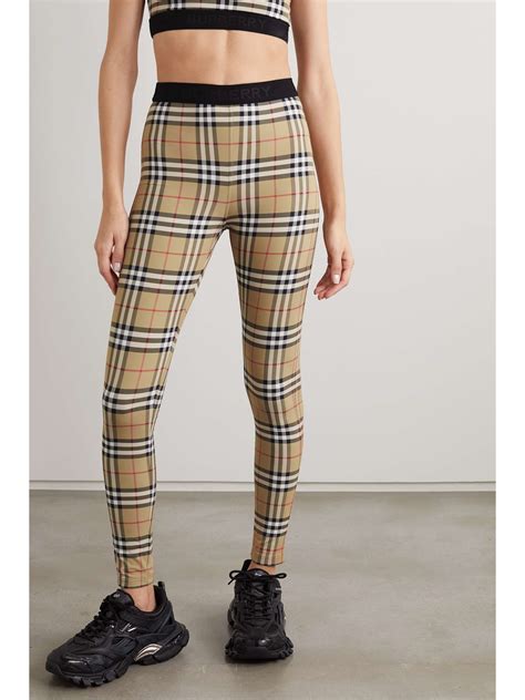 burberry london jersey leggins|Burberry activewear.